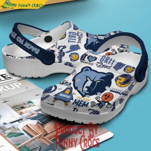 Back To The Grind Memphis Grizzlies Crocs