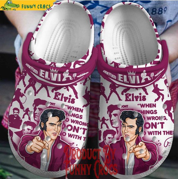 Best Elvis Quotes Crocs Shoes