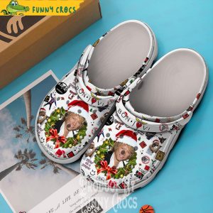 Bon Jovi Christmas Crocs Shoes