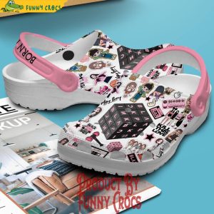 Born Pink Rubik Black Pink Crocs 2