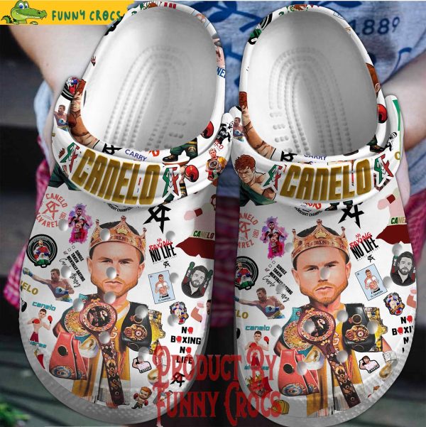 Boxing Canelo Alvarez Crocs Shoes