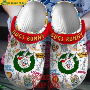 Christmas Bugs Bunny Crocs Clogs For Men 1