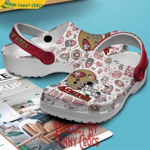 Custom Logo Helmet San Francisco 49ers Crocs 3