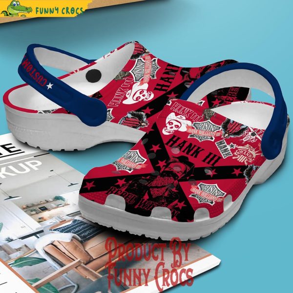 Custom Name Hank Williams III Crocs Shoes