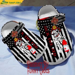 Dalmatian Firefighter Crocs Shoes