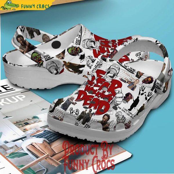 Fear The Walking Dead Crocs Clogs