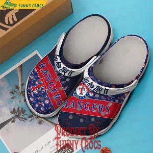 Go And Take It Texas Rangers Crocs 2