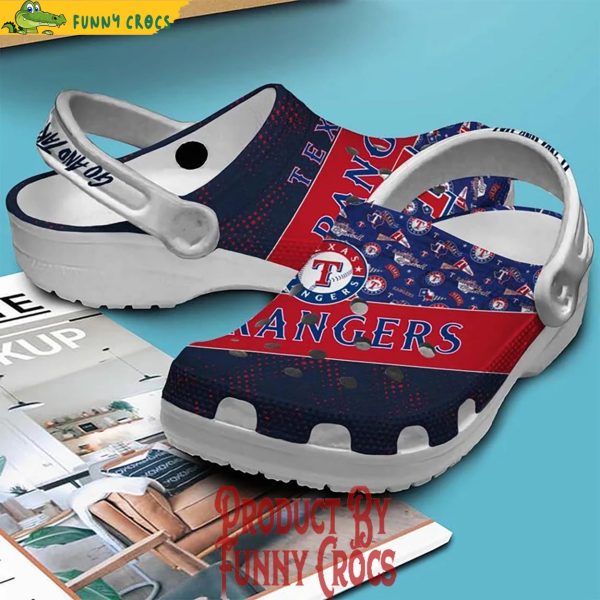 Go And Take It Texas Rangers Crocs