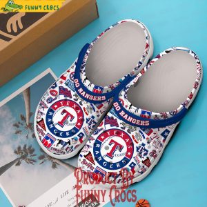 Go Rangers Texas Rangers Crocs