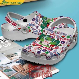 Go philadelphia Phillies Crocs Shoes 2