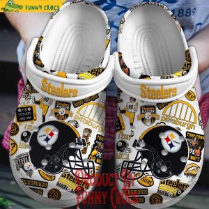 Helmet Pittsburgh Steelers Crocs Shoes 1