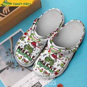 Ho Ho Ho Merry Christmas Grinch Crocs Shoes 2