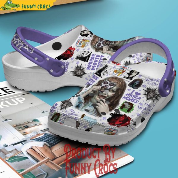 Horror Movie The Exorcist Crocs Shoes