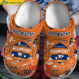 Houston Astros World Champion 2022 Crocs