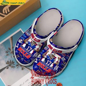 Josh Allen Buffalo Bills Crocs 1