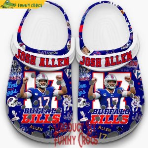 Josh Allen Buffalo Bills Crocs 2