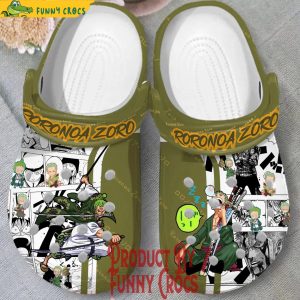 Limited Edition One Piece Roronoa Zoro Crocs