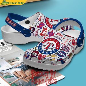 MLB 2023 Texas Rangers Crocs 3