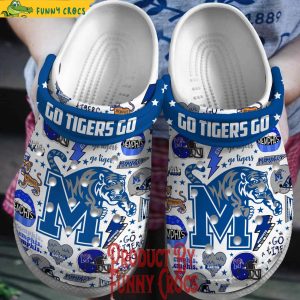 Memphis Tigers Crocs Shoes 1