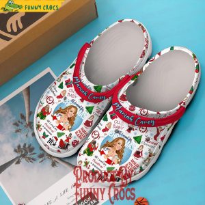 Merry Christmas Mariah Carey Crocs Shoes 2