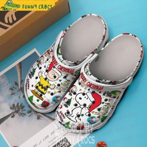 Merry Christmas Peanuts Snoopy Crocs 2