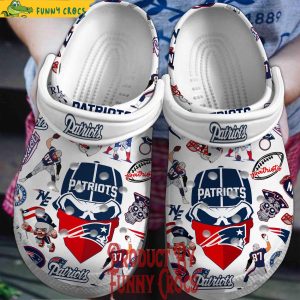 New England Patriots Crocs For Adults