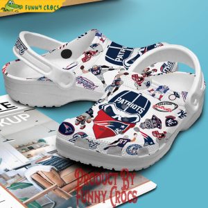 New England Patriots Crocs For Adults