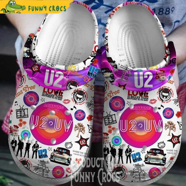 U2 Crocs Shoes