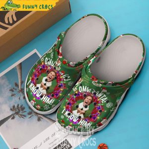 Omg Santa I Know Him Elf Crocs Clogs