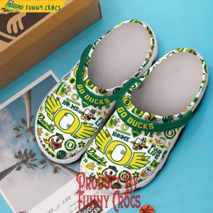 Oregon Ducks Ncaa Crocs Clog Shoes