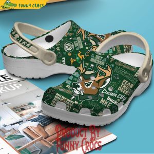 Fear The Deer Milwaukee Bucks Crocs