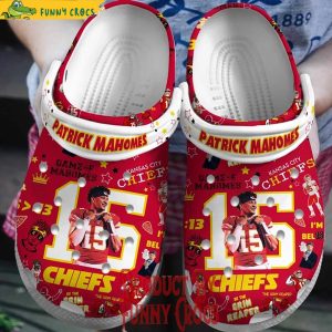 Patrick Mahomes Kansas City Chiefs Crocs Shoes