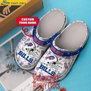 Personalized Logo Helmet Buffalo Bills Crocs 3