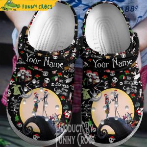 Personalized The Nightmare Before Christmas Crocs Clog