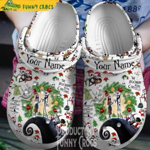 Personalized The Nightmare Before Christmas Crocs Shoes 1