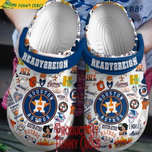 Ready 2 Reign Houston Astros Crocs Shoes