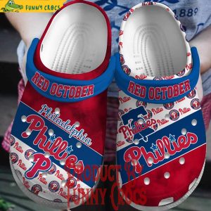 Red October Philadelphia Phillies Crocs