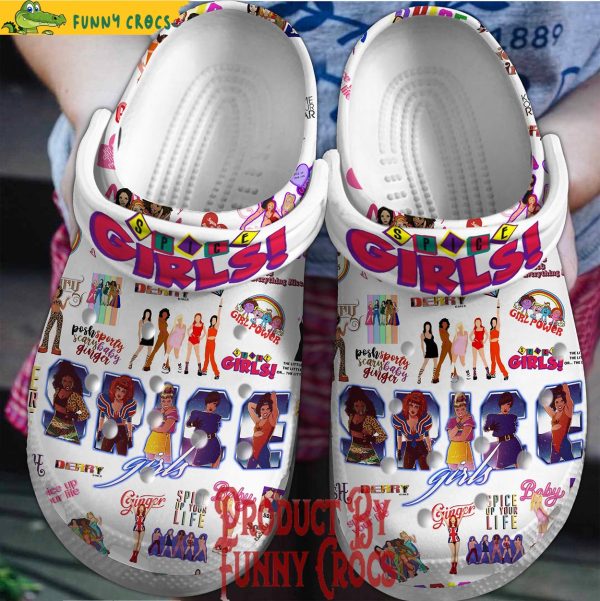 Spice Girls Band Crocs Shoes