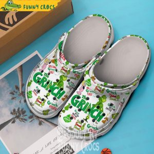 Stink Stank Stunk Grinch Crocs Shoes