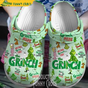 Stink Stank Stunk The Grinch Crocs 1