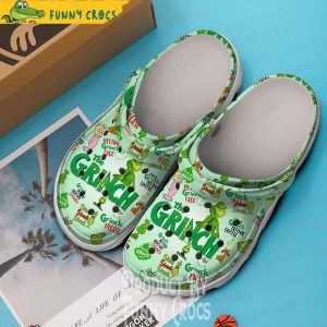 Stink Stank Stunk The Grinch Crocs 2