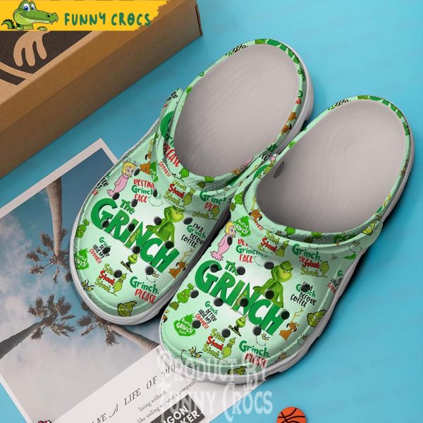 Stink Stank Stunk The Grinch Crocs