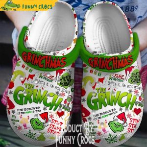 Stink Stank Stunk The Grinch Crocs Shoes 1