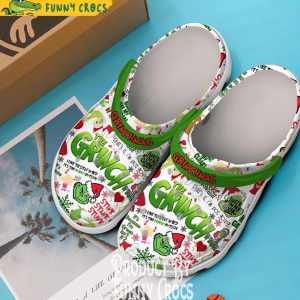 Stink Stank Stunk The Grinch Crocs Shoes 2