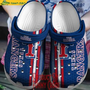 Texas Rangers Crocs For Adults