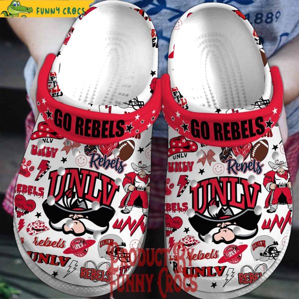 UNLV Rebels Crocs Shoes