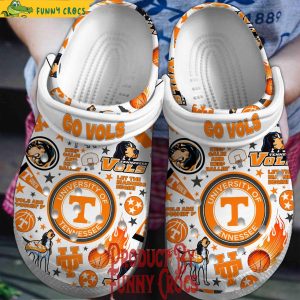 University Of Tennessee Go Vols Crocs Shoes