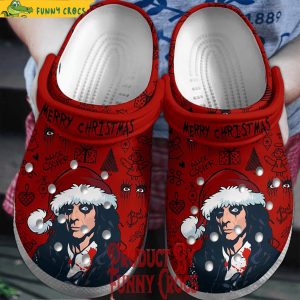 Alice Cooper Merry Christmas Crocs Shoes 1