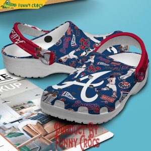 Atlanta Braves Champions Crocs Shoes