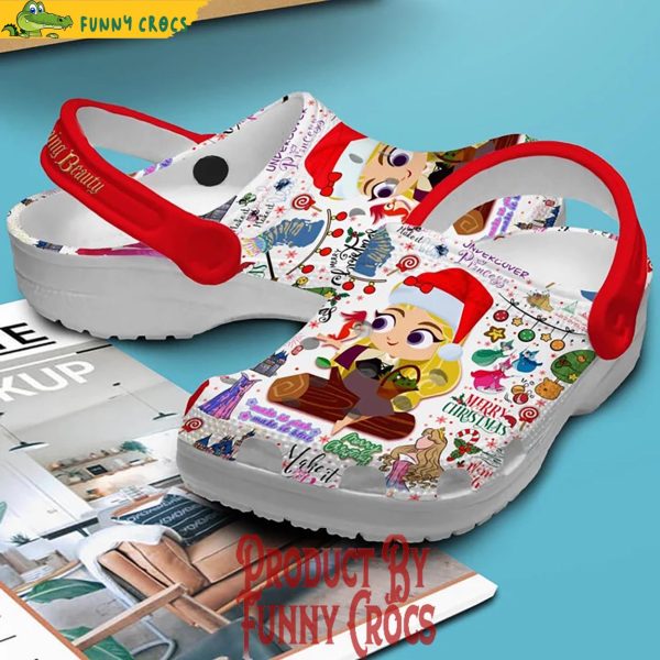 Aurora Sleeping Beauty Christmas Crocs Shoes